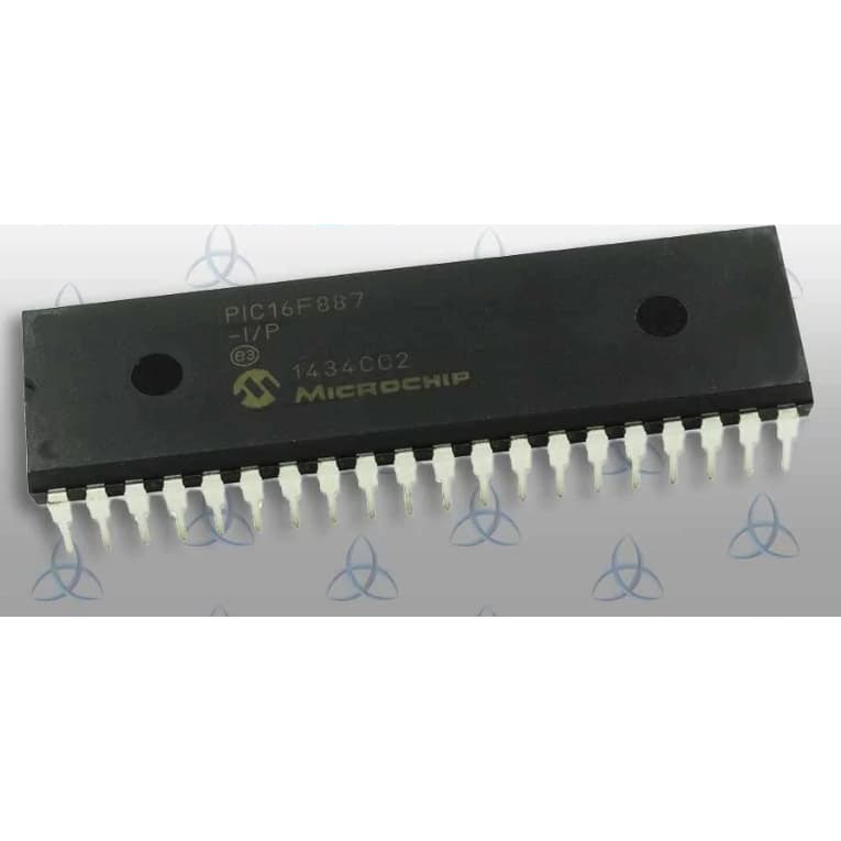 KIT 5 Microcontrolador Pic16f887 - I/p (dip40) -