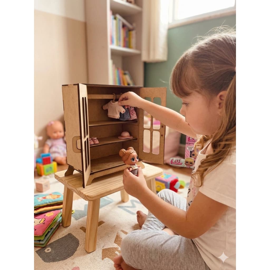 🌟 Guarda-Roupa para crianças em MDF – Organização e Charme para o Mundo da Imaginação!