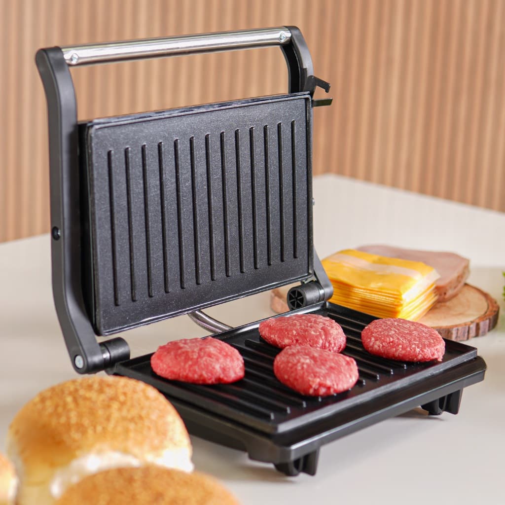 Sanduicheira e Grill Bene Casa Antiaderente Elétrica 2 em 1 Prática e Fácil de Limpar