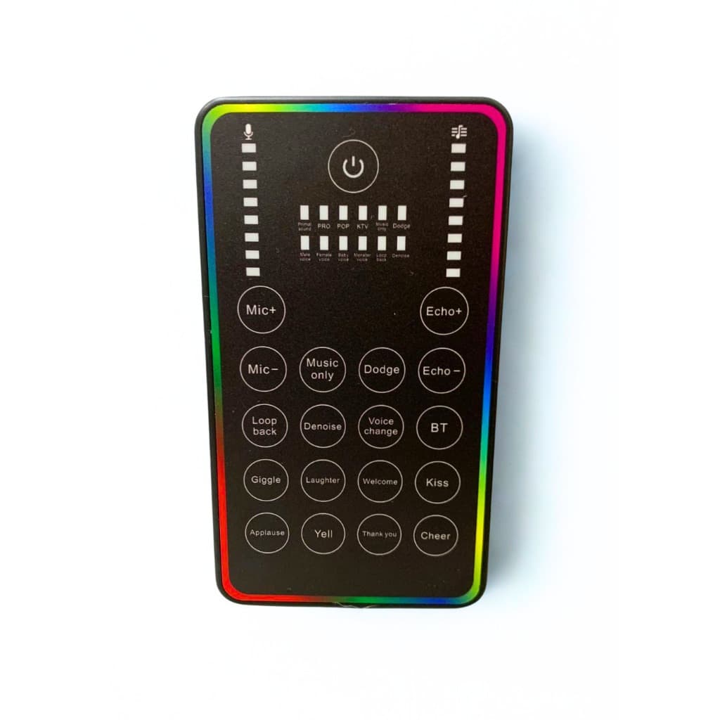 Mesa De Som Para Live Podcast Karaoke Celular Pc Usb