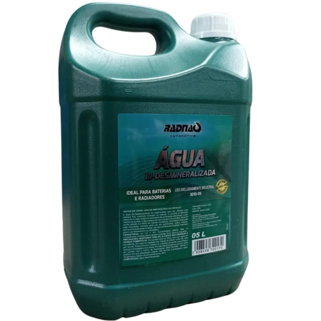 Agua Bi-Desmineralizada Radnaq Arrefecimento