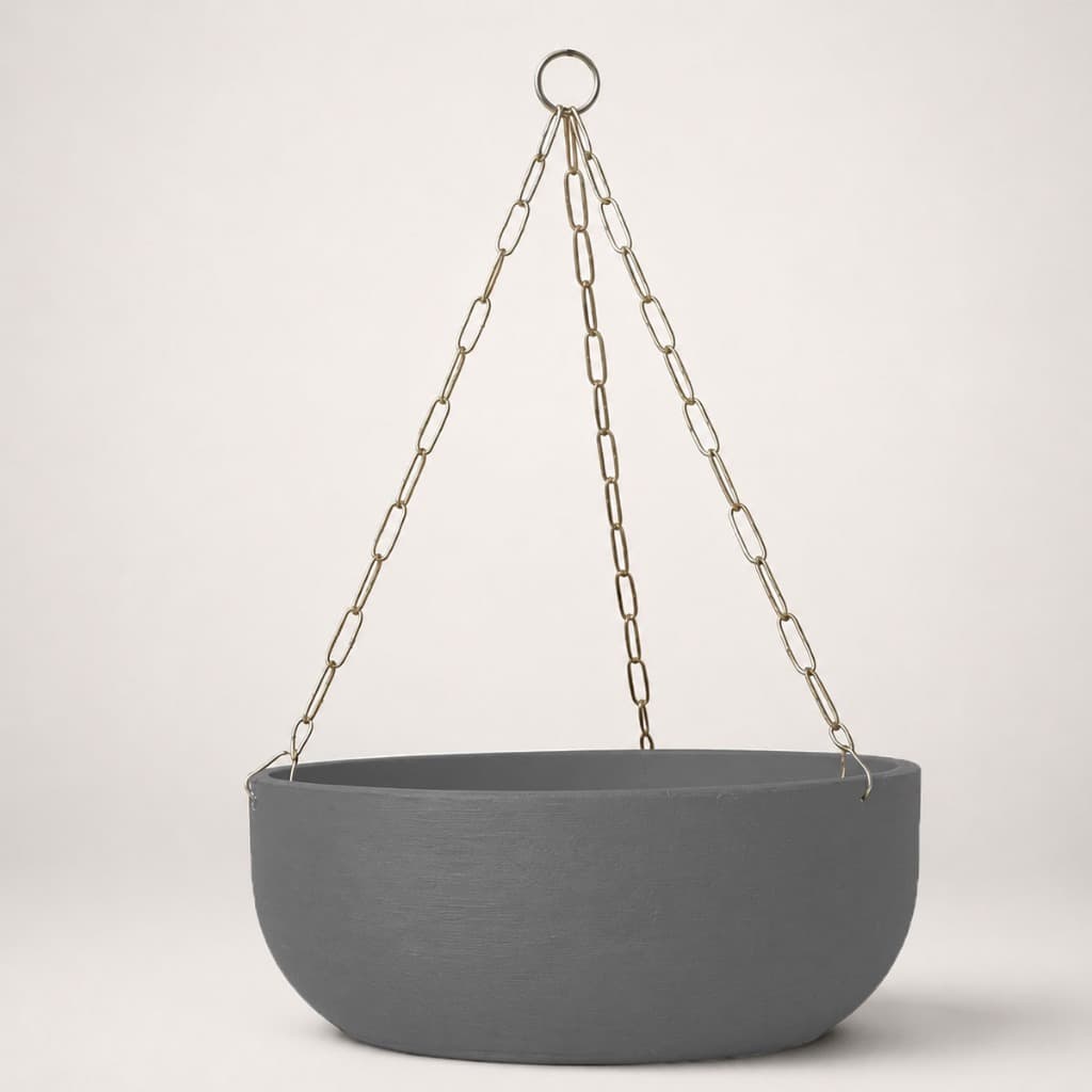 Vaso Planta 35x15 Pendurar Samambaia Trepadeira Polietileno