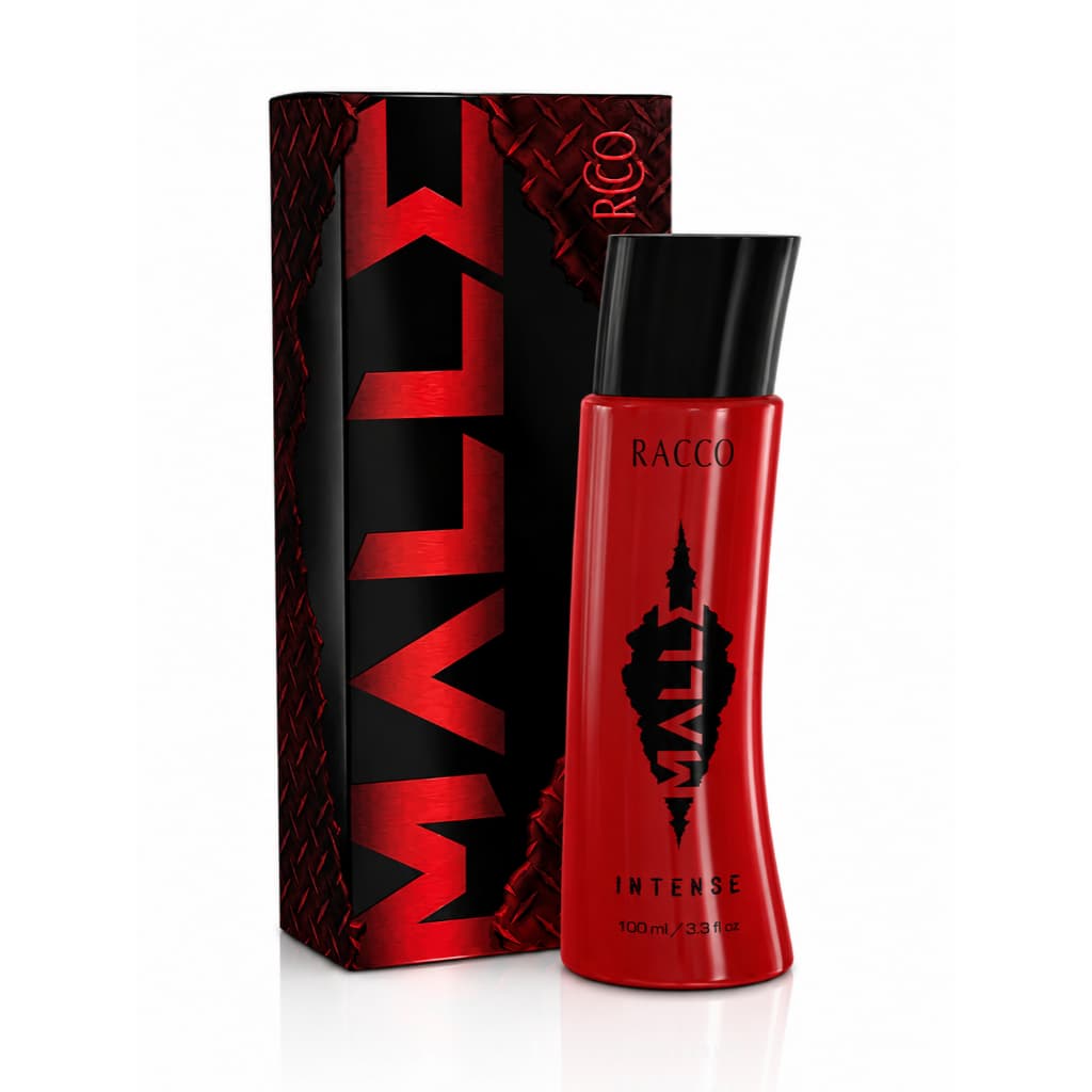 Deo Colônia Masculina Racco Malle Intense 100ml Perfume Marcante Alta Fixação