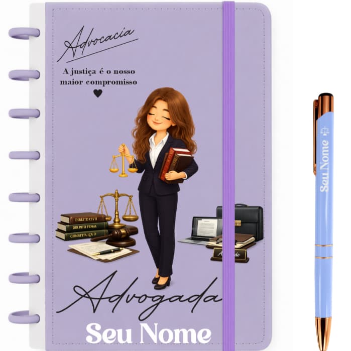 Caderno inteligente + caneta personalizada