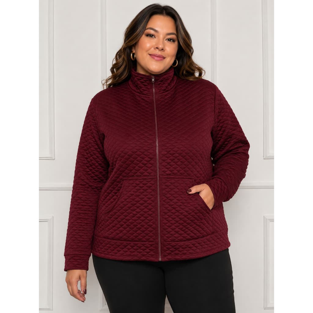 Blusa de Frio Plus SIze Feminino Inverno Gola Alta