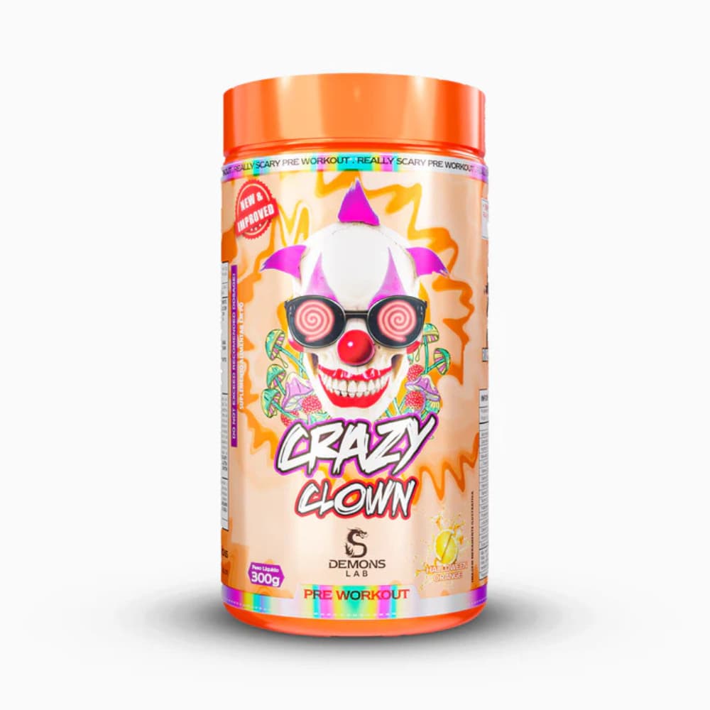 Pré Treino Crazy Clown 300g ORANGE