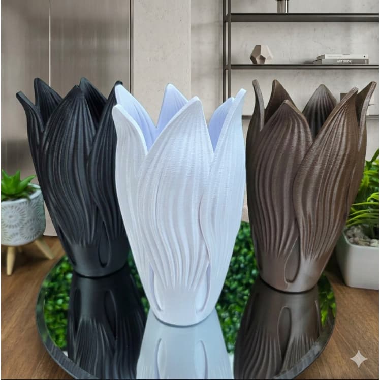 Vaso Decoração de Folhas 20cm – Um Toque de Natureza e Sofisticação para sua Decoração!