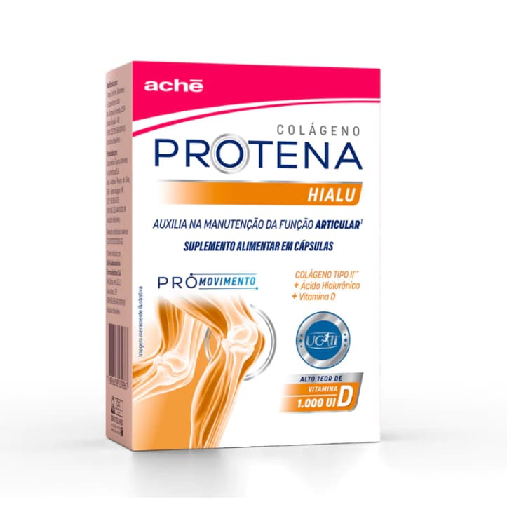 Protena Hialu com 60 capsulas