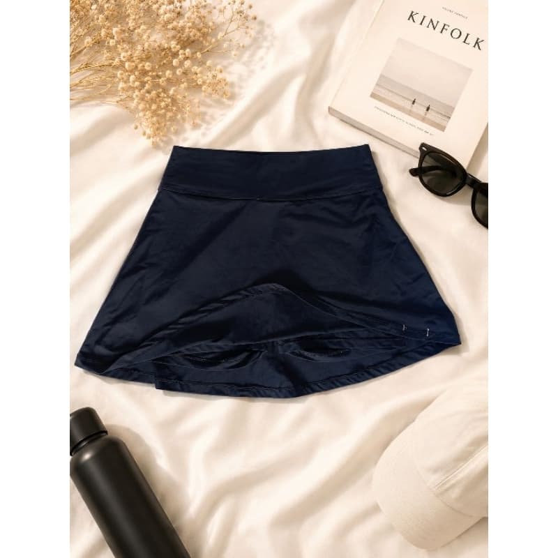 Shorts Saia Fitness Preto Feminino Com Shorts Interno Tamanho M
