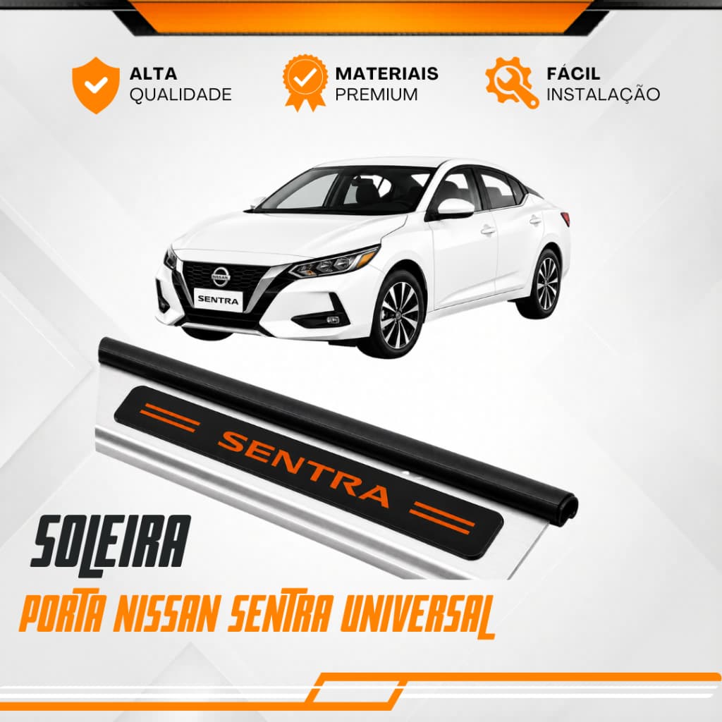Soleira De Porta Toyota Fielder Modelo Universal Carro personalizado