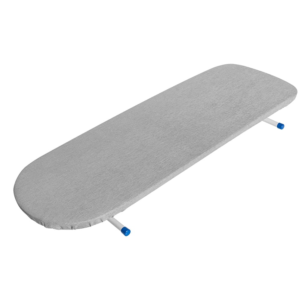 Mesa Tábua De Passar Roupa Portátil Em Aço Pé Dobrável Compacta Resistente - Forro 100% Algodão