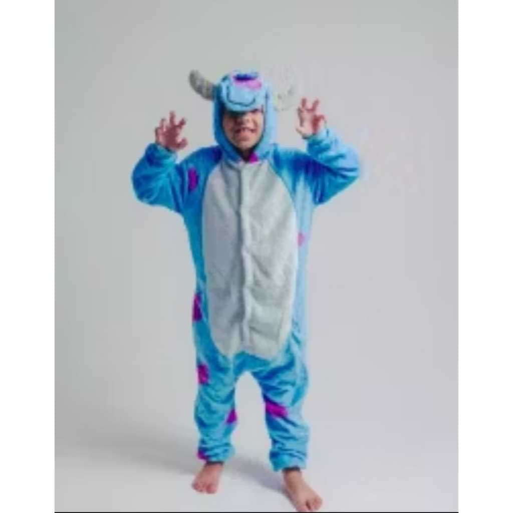 PIJAMA UNISSEX SULLEY ADULTO MUITA  PRATICIDADE COM ESTILO