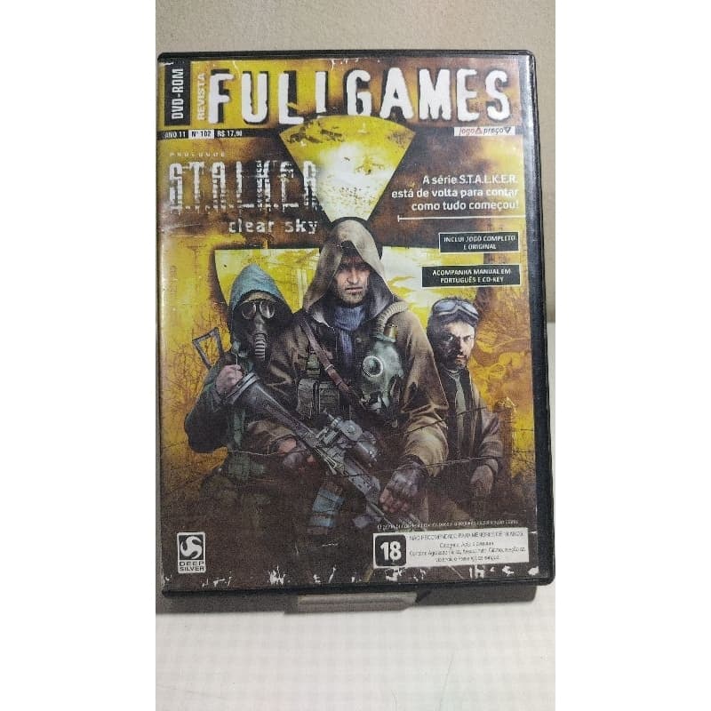 S.T.A.L.K.E.R. Clear Sky Fullgames Nº 102 DVD-ROM Original Usado