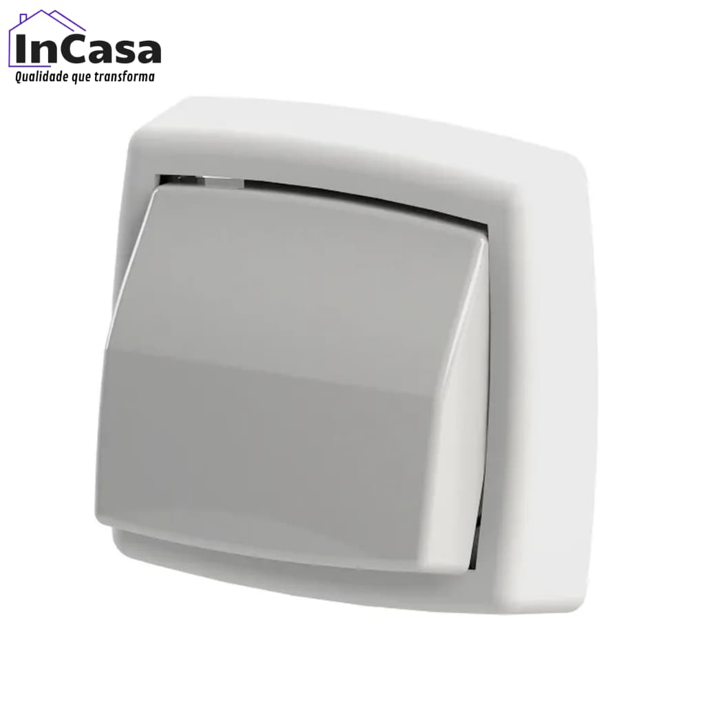 Acabamento Para Válvula De Descarga Compatível Com Deca E Docol Em ABS Branco