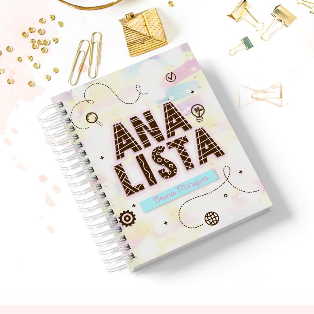 Caderno Profissões personalizados - A5