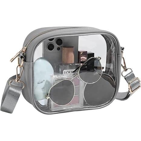 Bolsa Transparente Para Festivais Eventos Alça Regulável