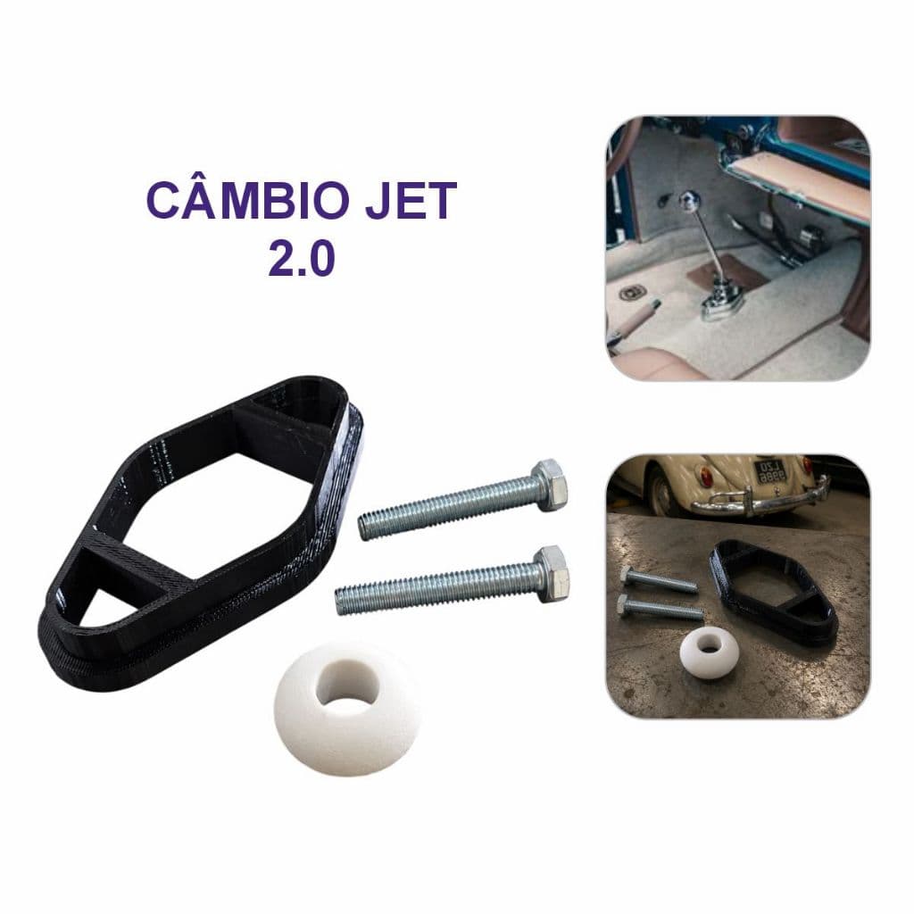 Cambio Jet 2.0 Engate Rápido para Fusca, Brasilia Derivados