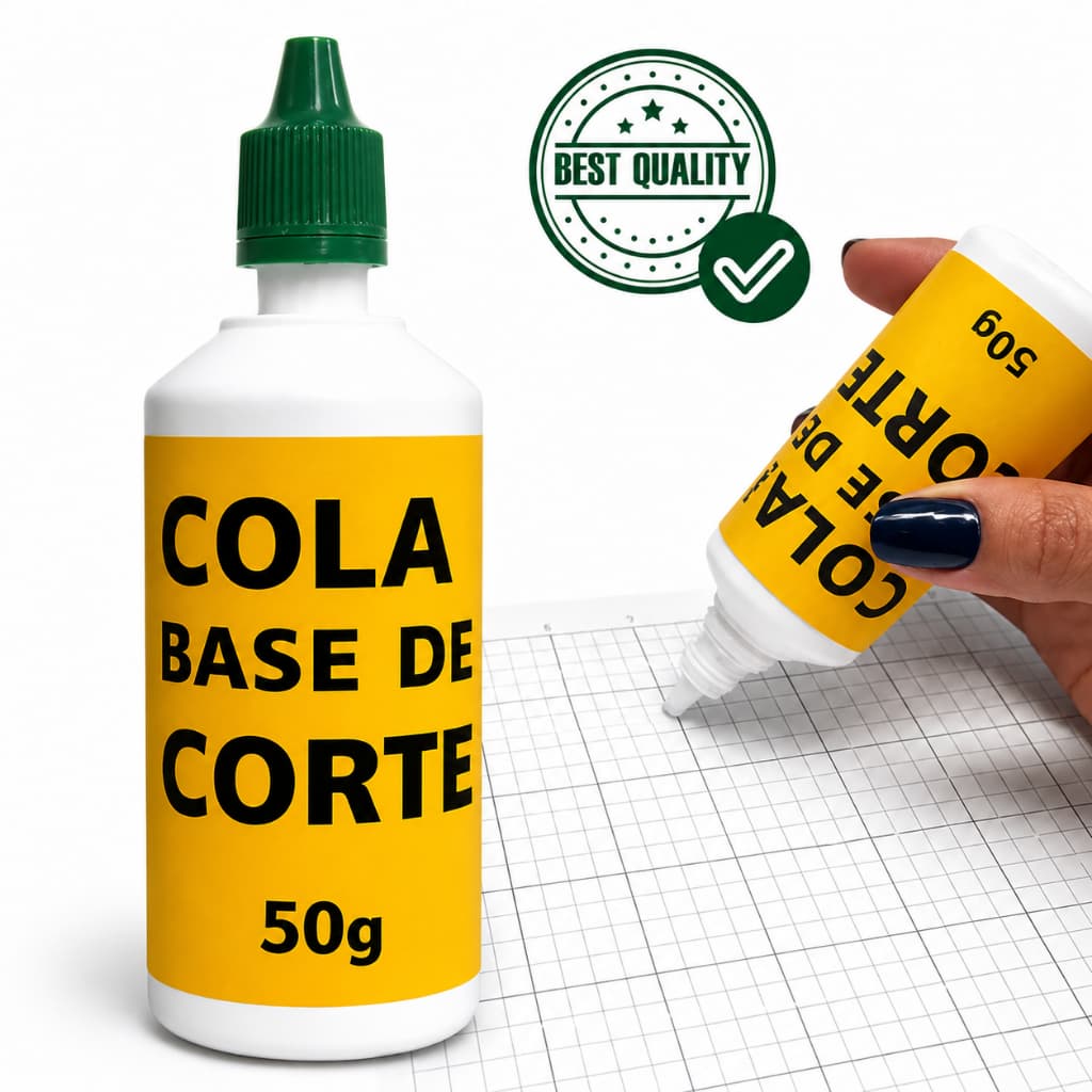 Cola Líquida para Base de Corte 50g Alta Fixação Tack universal
