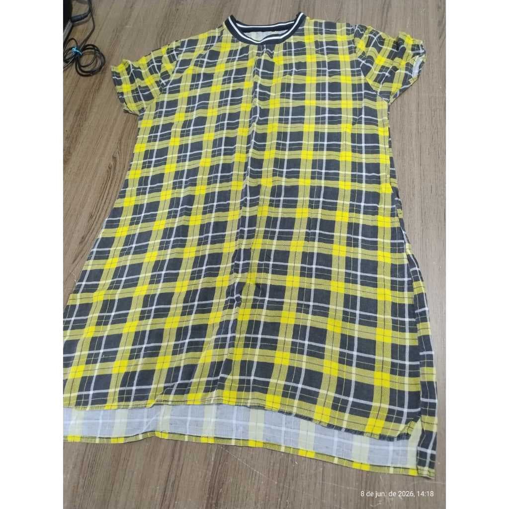 VESTIDO XADREZ FEMININO CURTO 38