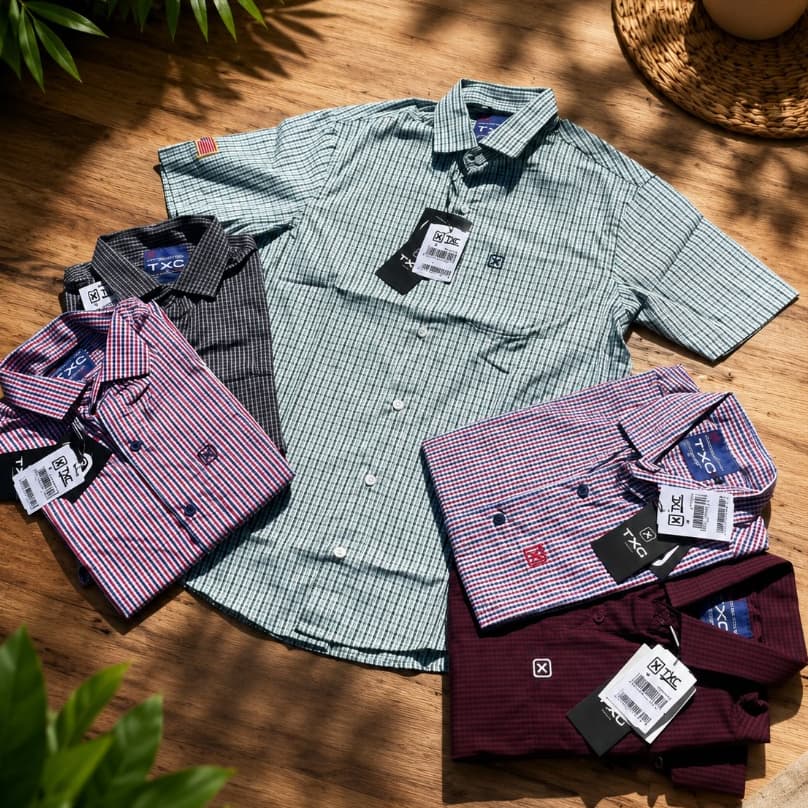 camisa country masculina manga curta ariat texas rodeio