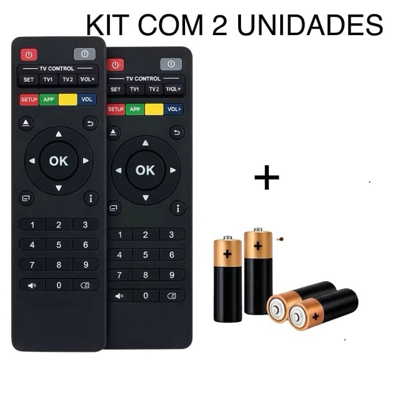 Controle Remoto para Box com Conexão Fácil