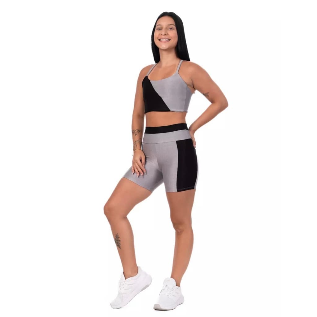 Conjunto Fitness/ Conjunto Fitness de short/  Conjunto de short academia ; Conjunto academia ; Conjunto fitness short
