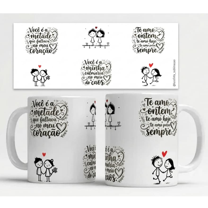 caneca personalizada dia dos namorados presente personalizado dia dos namorados estilo romântico e fofo