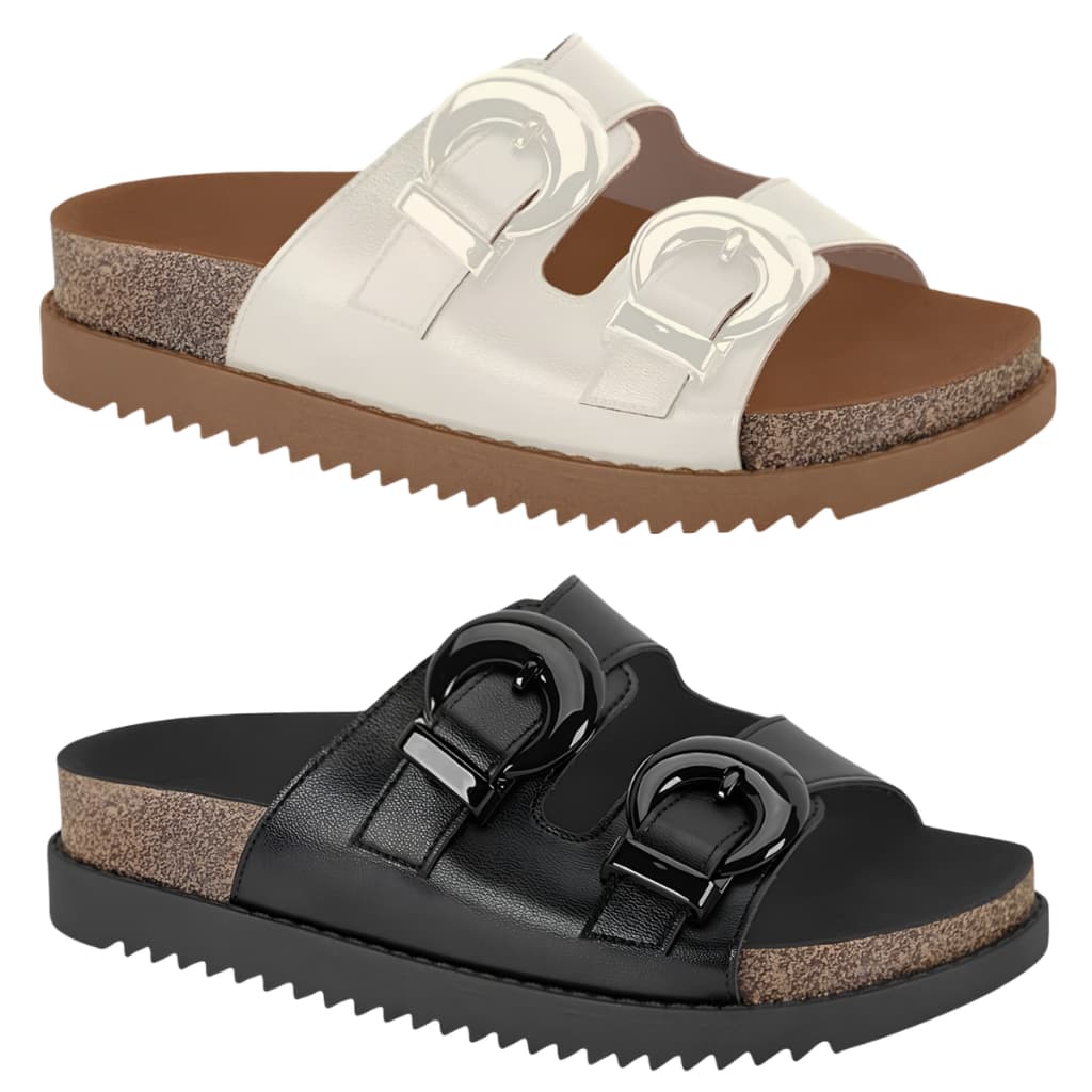 Sandália Feminina Birken Moleca Casual 5500.103 Camurça Confortável