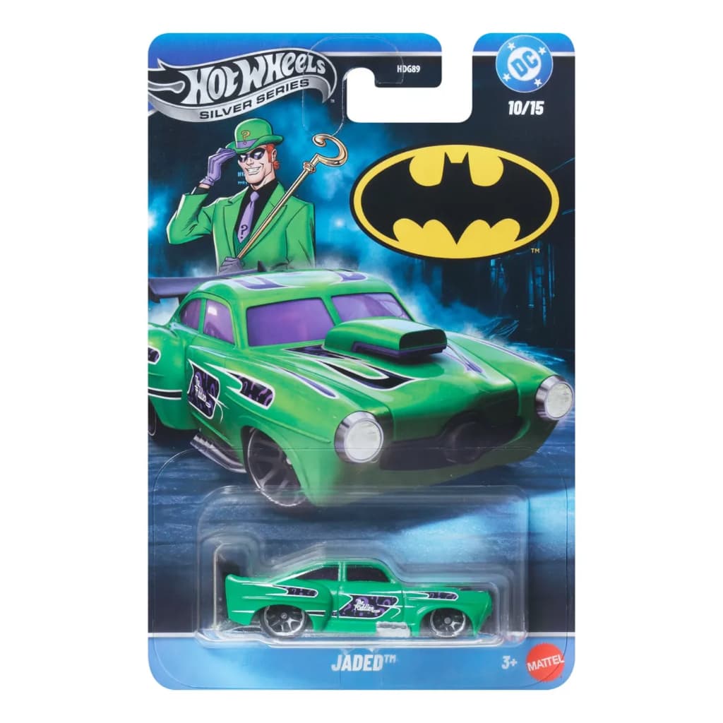 Carrinho Hot Wheels Colecionável Batman Jaded - Mattel