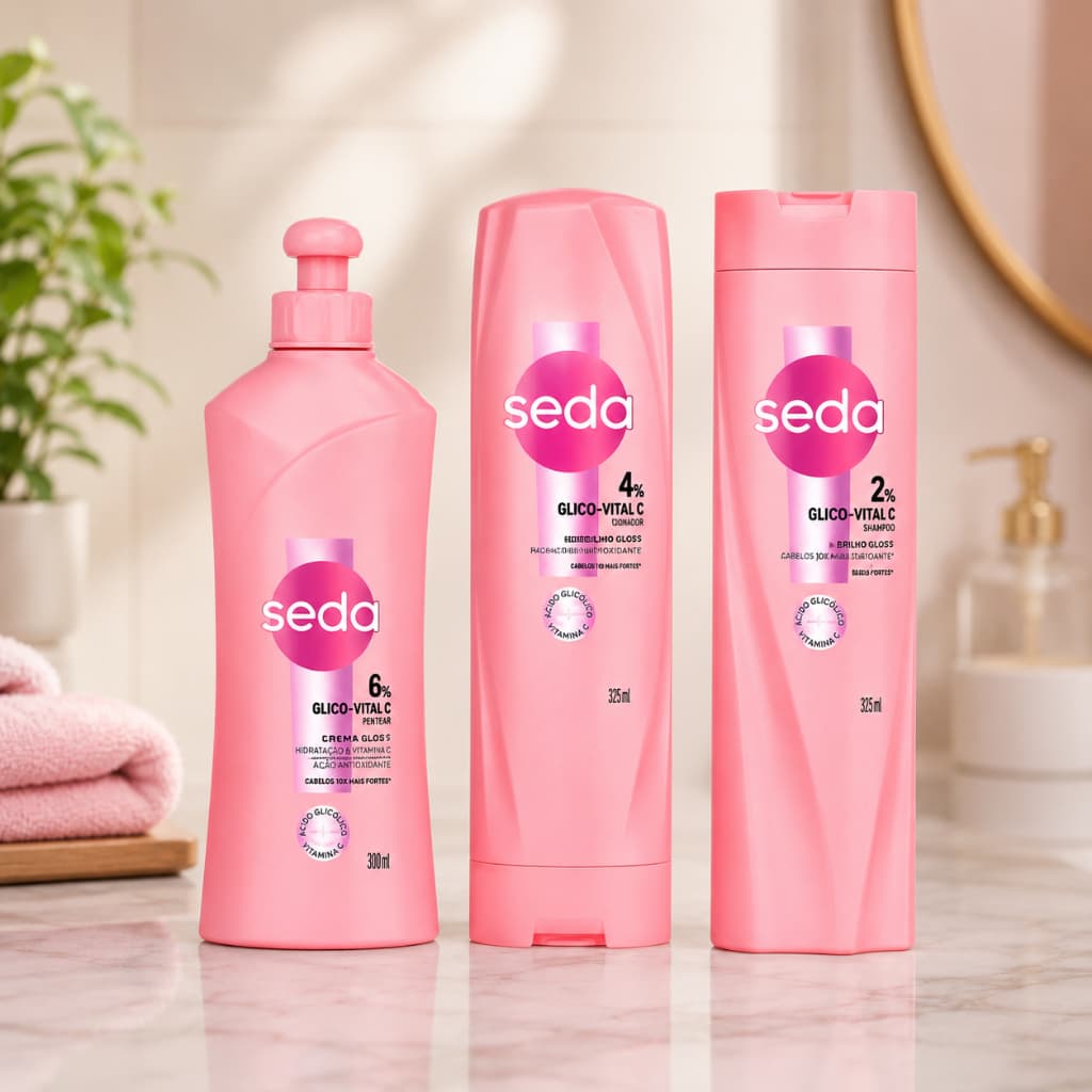 Seda Shampoo Condicionador Ou Creme Para Pentear Original Cabelos Hidratados | Escolha Sua Linha