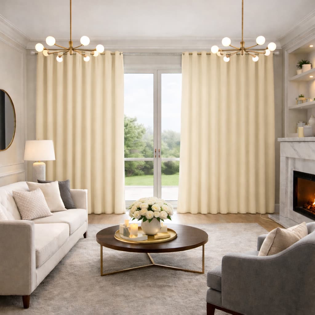 Cortina Letícia 4,00 x 2,40 | Cortina Luxo, Estilo e Funcionalidade para Sala e Quarto