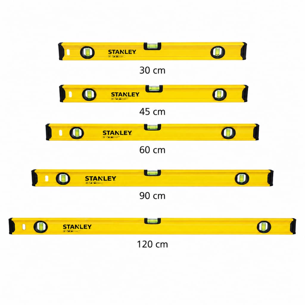 Nivel Stanley Aluminio 30,45, 60,90 ou 120cm Profissional - Original