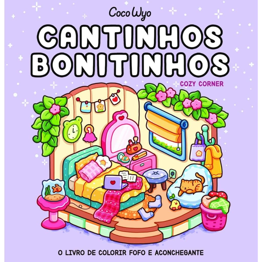 Livo - Cantinhos bonitinhos (Cozy Corner) – livro de colorir Coco Wyo