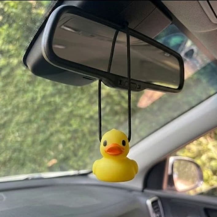 AROMATIZADOR AUTOMOTIVO DE PATINHO CHEIRINHO CARRO NOVO