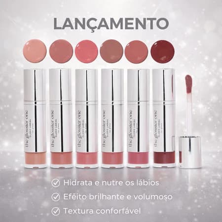 Gloss Ruby Rose Labial - The Glossier One Blow: Textura Macia e Acabamento Luminoso Labios