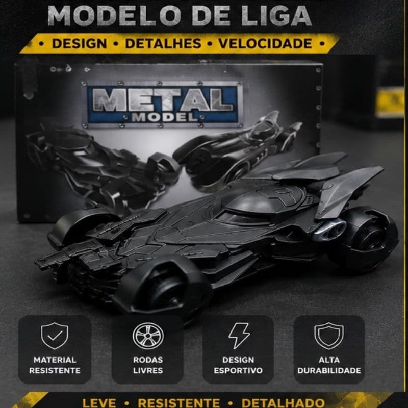 Carrinho Ferro Liga Metálica Brinquedo Colecionável Infantil