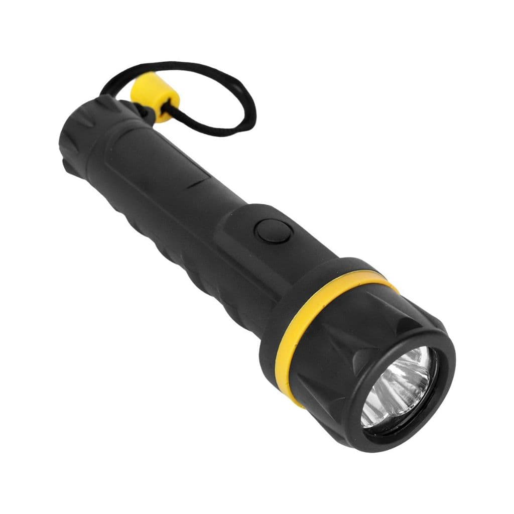Lanterna Led Portátil Emborrachada Vinik 3 Leds - Ideal para Camping, Emergência e Carro