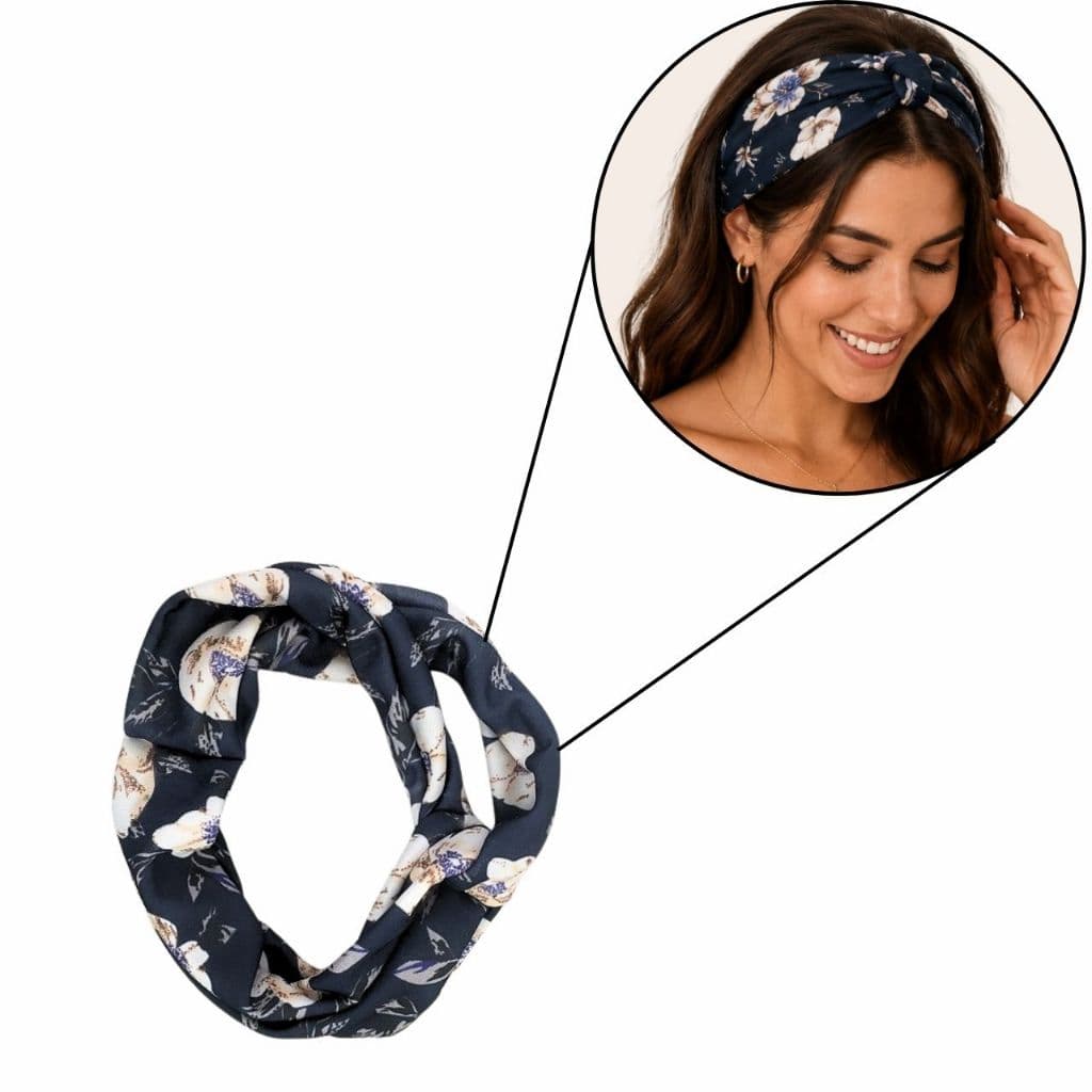 Faixa Para Cabelo Turbante Tiara Headband Cabelo Afro Cacheado e Liso