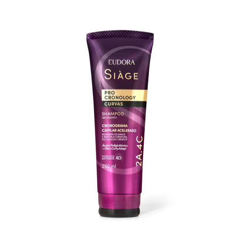Shampoo Siàge Pro Cronology Curvas 250ml