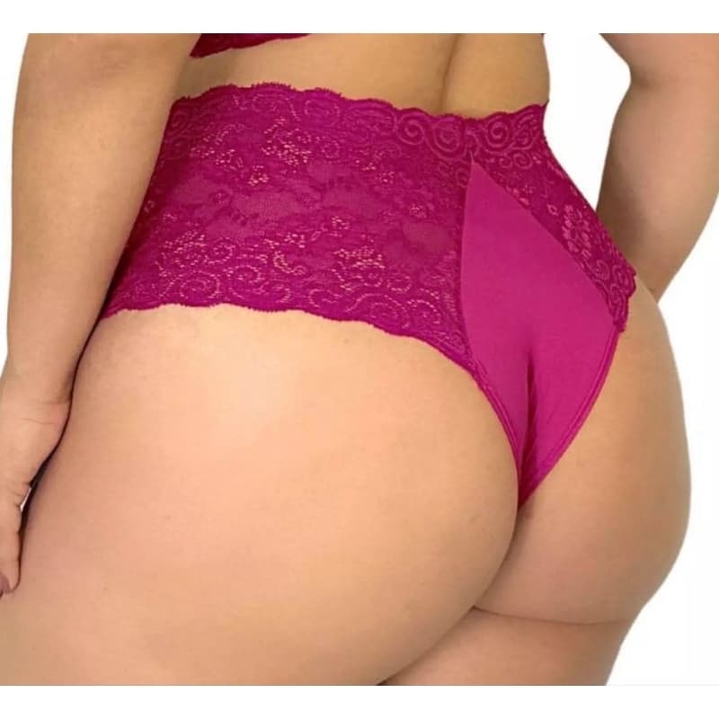 CALCINHAS PLUS SIZE FIO DUPLO 46 AO 56
