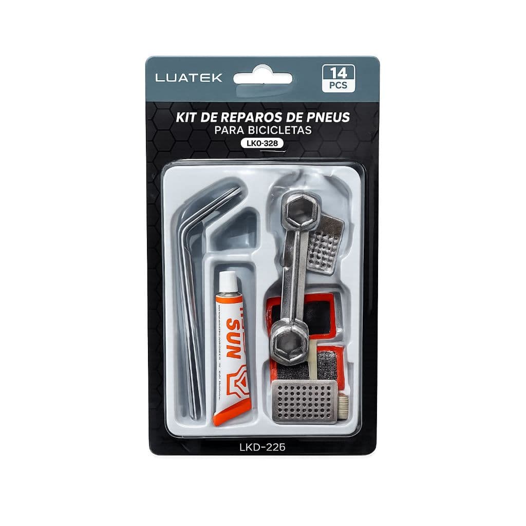 Kit de Reparo de Pneus para bicicletas