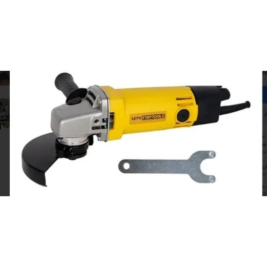 Esmerilhadeira 4 1/2'' 650w Alto Desempenho Cor Amarelo