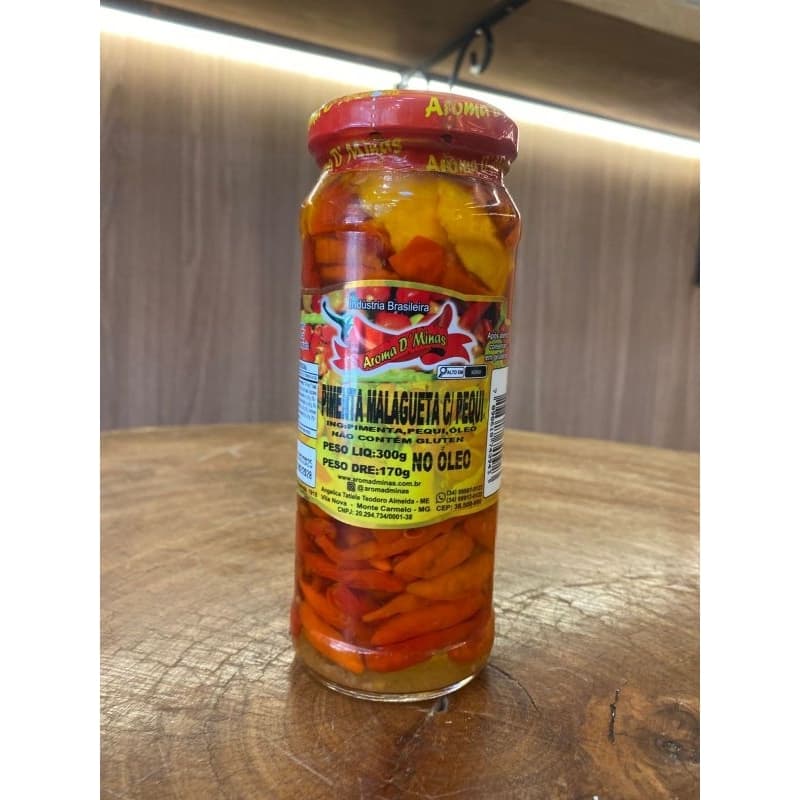 Pimenta malagueta com pequi 300g