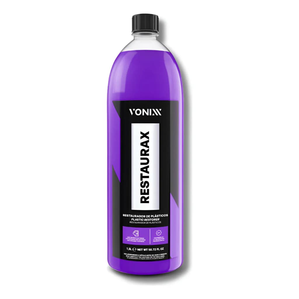 Restaurax 1,5 Litros Restaurador Plásticos Vonixx