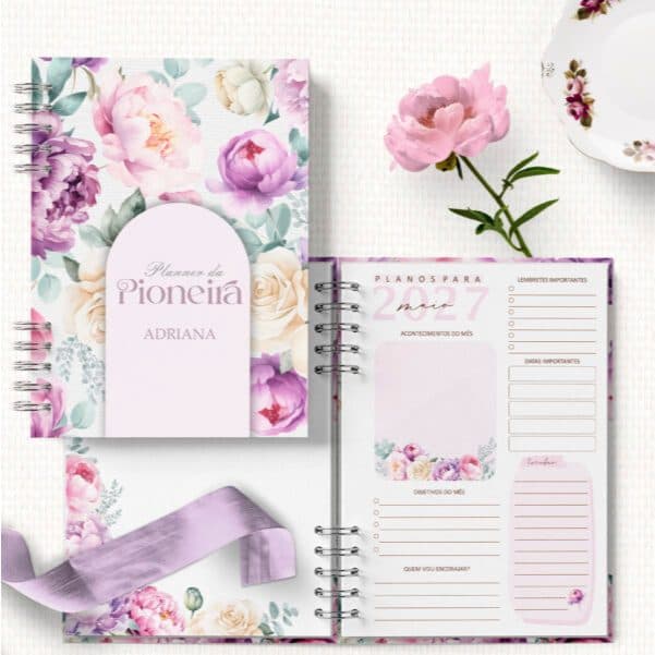 Agenda Planner da Pioneira SET206 a AGO2027 e Ano 2027 Completo Jw Testemunha de Jeová JW Planner Ano de Serviço Planner