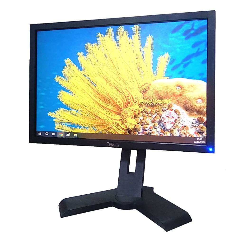 MONITOR LCD DELL 19 POLEGADAS BASE RETRATIL GARANTIA NF