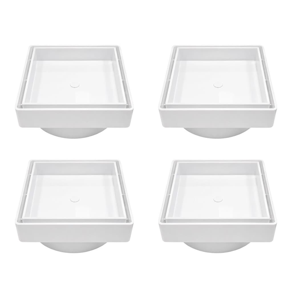 Kit Ralo Oculto Invisível 15x15 Sifonado inteligente  Seca Piso Porcelanato Com Tela