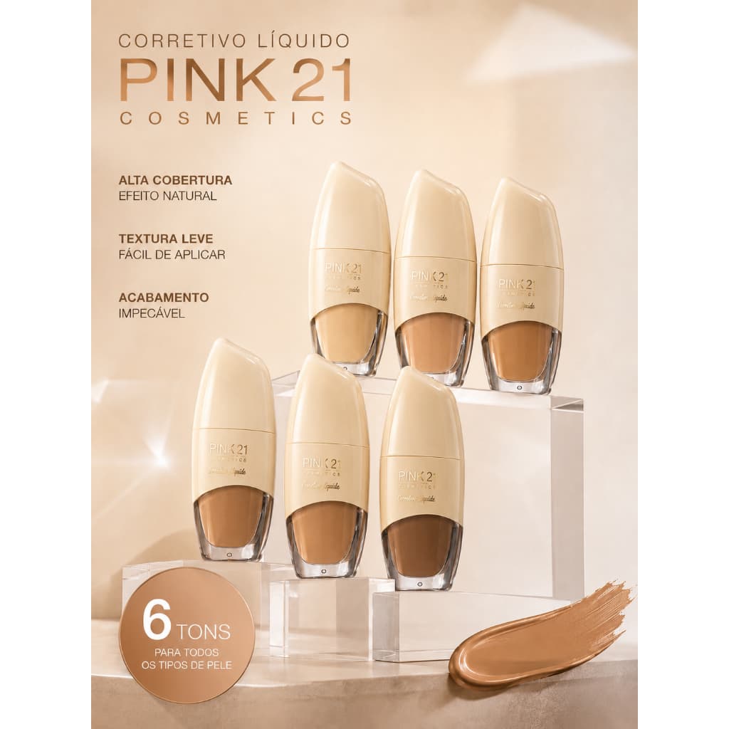 Corretivo Líquido Pink 21