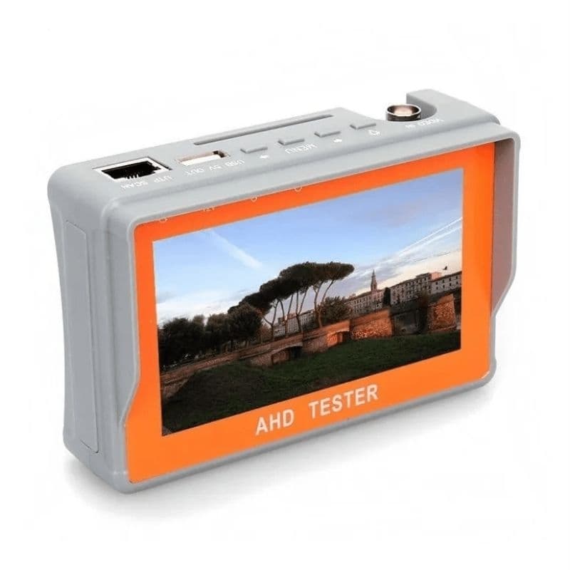 Testador De Cftv Monitor 4.3 Tester Camera Testador 4 Em 1 Cvbs/ahd/tvi/cvi Usado