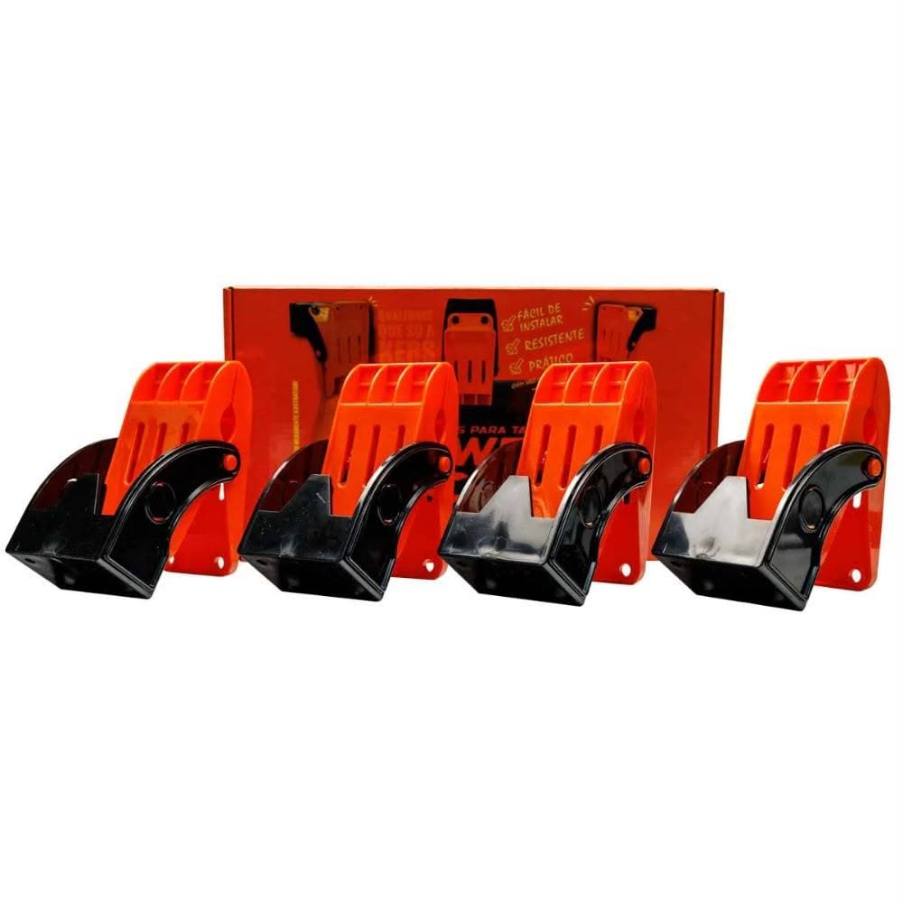 Kit Clips para Tapetes Automotivos Power Kers Fixação Segura Universal Alta Resistência